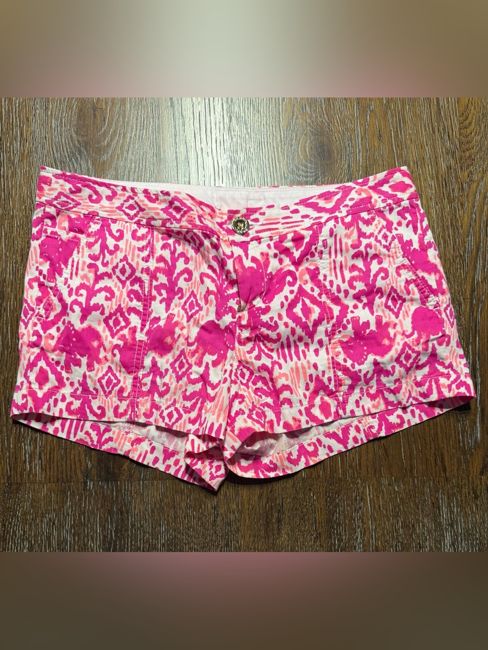 Lilly Pulitzer Liana shorts in Magenta Tons of Fun
